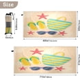 thumbnail image 3 of Coolnut Beach Towels Summer Starfish Flip Flop Camping Towels Tropical Sea Sand Beach Sand Free Beach Towel, 30"x60" Large Beach Towels Quick Dry Bath Travel Towels Pool Yoga Beach Mat for Men WOM, 3 of 6