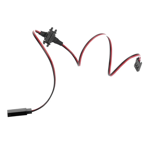 Cable de extensión para modelo de coche RC, cable flexible, ligero, pieza de actualización para coche de control remoto, kit de conexión del receptor