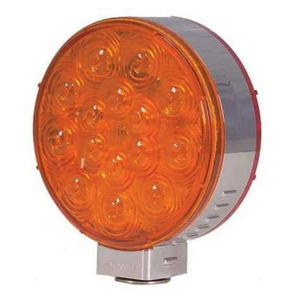 Maxxima Stop/Turn/Tail Light,Round,Amber, Red M42341R/Y