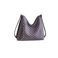 thumbnail image 2 of VAIFTILNO Vintage Polka Dots Tote Bag, Canvas Large Capacity Shoulder Handbag Casual Work Shopping Travel Purse for Women (More Colors), 2 of 6
