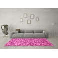 thumbnail image 3 of Ahgly Company Indoor Rectangle Abstract Pink Modern Area Rugs, 4' x 6', 3 of 4