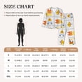 thumbnail image 4 of Pajamas for Women Sets, Construction Equipments Worker Lounge Sets Long Sleeve Button Down Night Shirts Sleepwear Pjs, 4 of 6