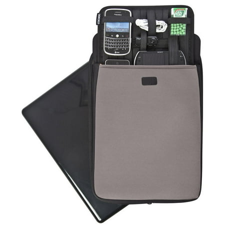 Cocoon CLS407GY NoLita II Laptop Sleeve with Handle and Shoulder Strap for up to 16 inch Laptops - Gun Grey