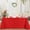 Red, variant on vlrwzc Golden Rosette Satin Tablecloth 1.2*1.8m Rectangle Party Table Cover