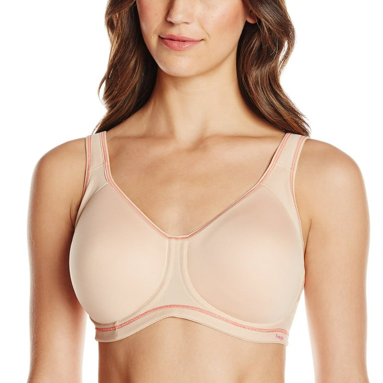 Freya Women's Active Underwire Moulded Sports Bra, Nude, 28FF at