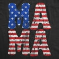 thumbnail image 2 of Womens Funny Fitness Tank Mama Stars and Stripes Fourth Of July Graphic Novelty Sleeveless Tee for Ladies, 2 of 8