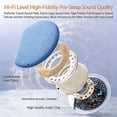 thumbnail image 3 of Ultra-Quiet Sleep Pillow Speaker, Bluetooth 5.4 White Noise Machine, Bone Conduction, 10Hrs Play & Auto-Off Timer, for Side Sleepers, Adults & Couples, 3 of 9