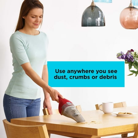 BLACK DECKER Dustbuster Cordless Handheld - Portable Car & Pet Hair Vacuum, HNVC115JB06