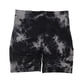 thumbnail image 1 of Tie Dye Yoga Shorts High Waist Seamless Black Quick Dry Soft Biker Shorts for Women S, 1 of 5