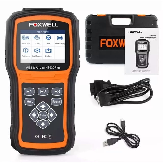 Foxwell NT630 plus ABS Bleeding SRS SAS OBD2 Lecteur de Code Outil de Diagnostic