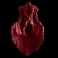 thumbnail image 4 of Women's Victorian Corset Dress Vampire Fairy Costume Long Black Vintage Witch Cosplay Gown 2025 Halloween, 4 of 4