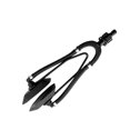 thumbnail image 1 of Barco Dual Agua Alimentación Motor Motor Earmuffs Durable Dos Copas Rectangulares Accesorios de Barco de Flujo Doble Para Navegar Yacht Marina Negro seitruly VI001918-00, 1 of 6