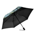 thumbnail image 2 of FORMRS Travel Umbrella Folding Auto Open Close Windproof Rain UV Protection, Lemon Pattern, 2 of 8