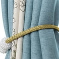 thumbnail image 3 of VEGCOO 6 Pack Magnetic Curtain Tiebacks,Curtain Tiebacks Buckles Holdbacks Holders Hooks Clip for Home Bedroom Office Decorative Curtain (gold), 3 of 8