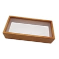 thumbnail image 4 of Marco de madera con forma de caja de sombra, marco de flores prensadas de madera, marco de fotos transparente de doble cara 8 pulgadas, 4 of 9