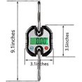thumbnail image 3 of Mini Portable Electronic Scale Crane Scale LCD Digital Scale for Hanging Pig Sheep Livestock Hook 300lb/150Kg (Color : Black, Size: 150kg/50g), 3 of 4