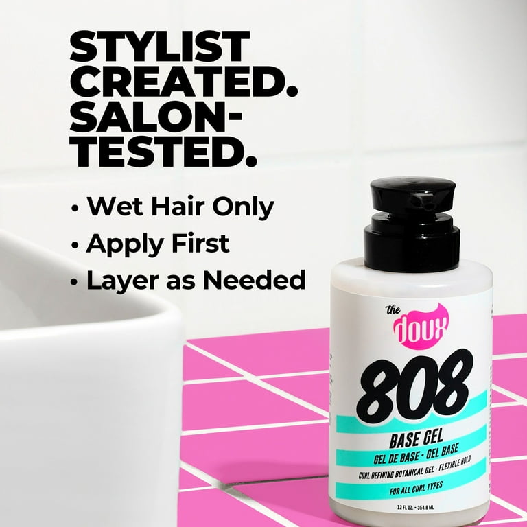 The Doux Moisturizing F R I Z Z Curl Hold Gel 12 oz Flexible Curl