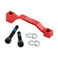 thumbnail image 4 of Almencla Disc Brake Bracket Mountain Bikes Bike Disc Adapter Equipments Parts Red, 4 of 8