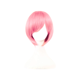 thumbnail image 4 of Peluca Rosa Vivo Corta Cabello Liso Y Fleco Kanekalon rosa Unitalla Lymalimoon SW BOB Rosa Vivo, 4 of 7