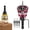 Red, variant on Two-Flute Counterbore with Depth Stop, Adjustable Countersink Set, 4PCS HSS M2 Tapered Drill for Woodworking