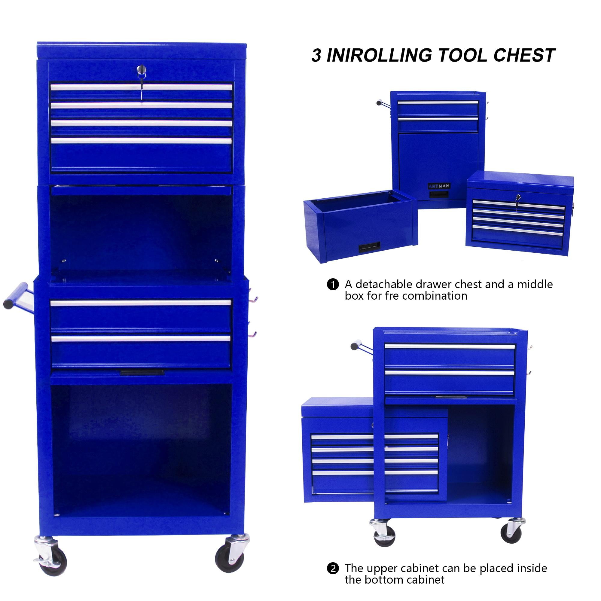 3 tier tool box on wheels deals