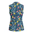thumbnail image 3 of Uorisanigo Christmas Light Women’s Sleeveless Vest Tops Open Front Waistcoat Vest for Women Size XL Lightweight with Pockets Blazer Vests Casual, 3 of 7
