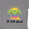 thumbnail image 3 of Inktastic St. Pete Beach Florida Vacation Girls Baby Bodysuit, 3 of 4