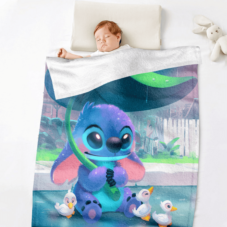 Cute Lilo and Stitch Ultra Soft Micro Fleece Blanket for Kids Adults Ultra Soft Fleece Blanket Comfortable and Warm for Kids and Adults for All Seasons 32x47Inch 80 120cm Walmart