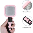 thumbnail image 3 of Dog Brush & Cat Brush- Slicker Pet Grooming Brush- Shedding Grooming Tools, 3 of 7