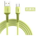 thumbnail image 2 of Charging Cable Mobile Phone 5A cable charging Charging Cord TPE Outer Layer Copper Wire USB Cable, Yellow, 1m, Type-c, 2 of 2
