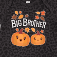 thumbnail image 4 of Inktastic Big Brother Pumpkins with Fall Leaves Boys Baby Bodysuit, 4 of 5