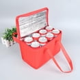 thumbnail image 4 of Portable Non-Woven Lunch Bag Cooler Bag Travel Barbecue Food Bag Accessories 1, 4 of 5
