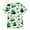 Mint Green, variant on lnmuld Tops for St Patrick's Day Themed Short Sleeve Tee for Toddler Boys and Girls Comfortable Casual Kids T-Shirt Size:3-4 Years