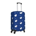 thumbnail image 3 of Vsdgher Moon Lamb Print Luggage Cover Washable Suitcase Cover Protector Anti-scratch Suitcase cover Fits 18-32 Inch Luggage, 3 of 8