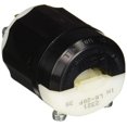thumbnail image 2 of Enchufe eléctrico Leviton 021-02321-0PB con cierre negro y blanco, 2 of 2