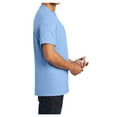 thumbnail image 5 of Men's Essential T Shirt with Pocket Light Blue S, 5 of 6