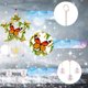 thumbnail image 5 of Campanillas de viento de cristal Mariposa Estrella Luna Amor Prismas Colector de luz Adornos para el hogar Hugtrwg  Para estrenar, 5 of 9