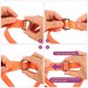thumbnail image 4 of 25PCS Hebilla deslizante ajustable de metal 1 1/2" ajustador de correas de webbing para reemplazo de bolsas de cinturón dorado claro, 4 of 7