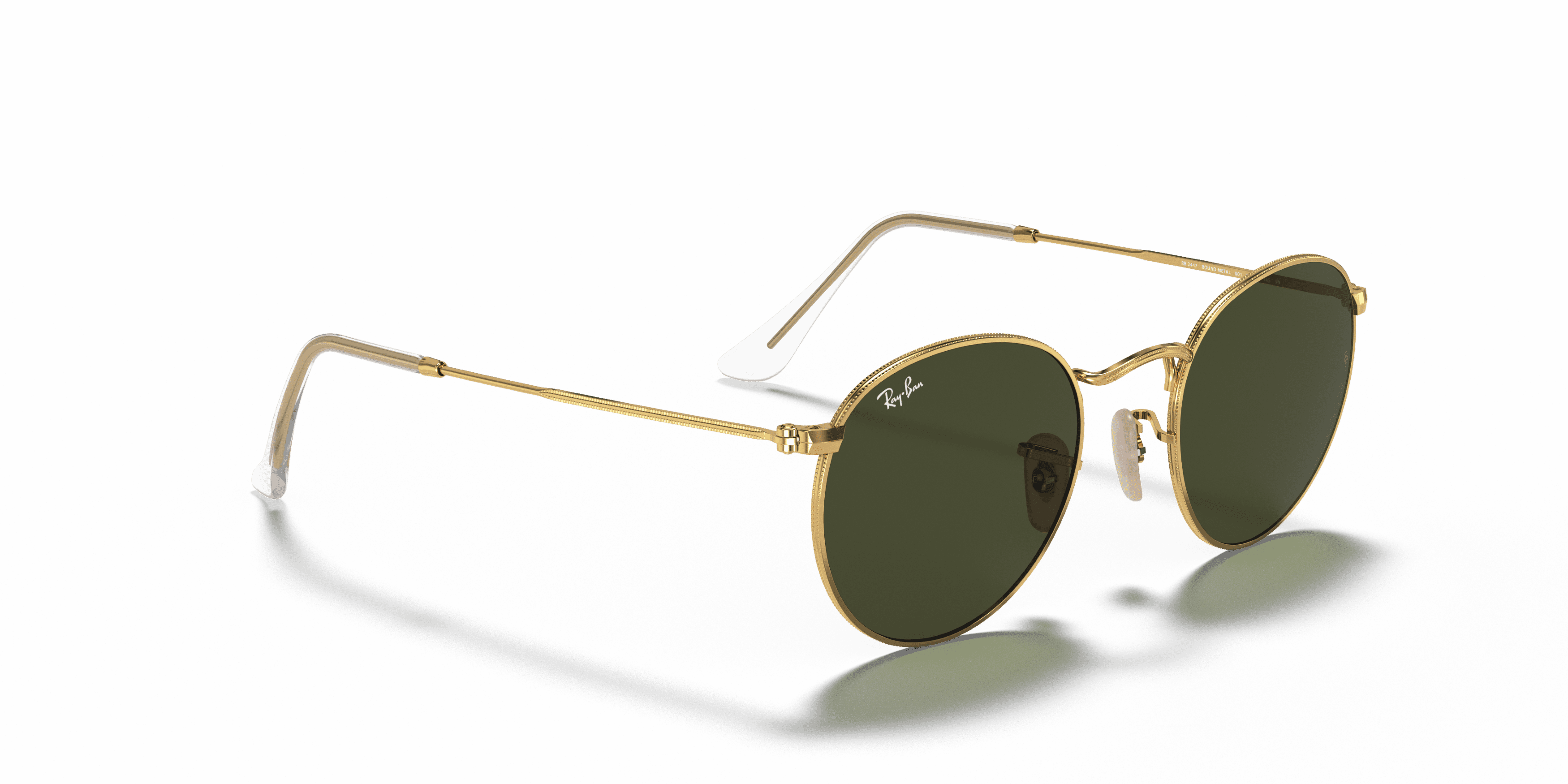 Ray-Ban Rb3447 Evolve Metal Round Sunglasses - Walmart.com
