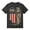 Grey, variant on Boys Tshirts Short Sleeve Crewneck Independence Day 250th Bald Eagle Print Summer Casual Daily Wear Lightweight Kids T Shirts Size 4-5Y