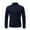 Navy, variant on JTieacloth Knitted Cardigan Sweaters Mens Fashion Keep Warm Ribbed Pullover Knit Sweater Tops(Black)