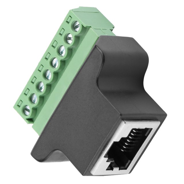 Cabezal de conversión, Ethernet RJ45 hembra a R hembra Cabezal de conversión C Cabeza de conversión hembra Innovación moderna