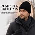 thumbnail image 3 of Yacht & Smith Winter Beanies, Wholesale Bulk Cold Weather Thermal Warm Stretch Skull Cap, Adult Unisex Hat (12 Packs Black), 3 of 7
