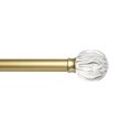thumbnail image 1 of Umbra Origami 1" Window Curtain Rod 42-120" Gold, 1 of 4