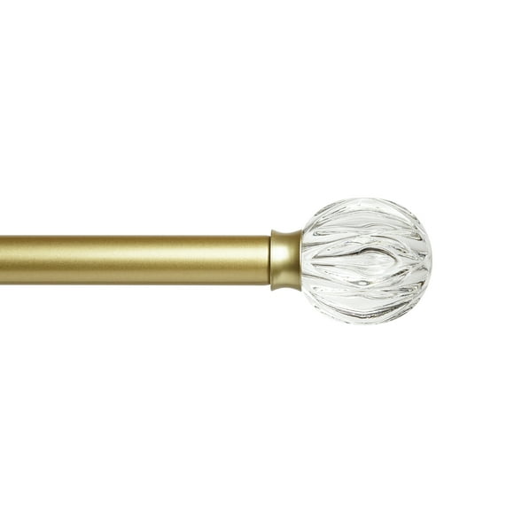Umbra Origami 1" Window Curtain Rod 42-120" Gold