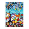 thumbnail image 1 of 5D DIY Diamond Painting Kit - 30x40cm Rectangle Unframed Canvas with Colorful Tree Pattern, Acrylic Rhinestones, and Tools - Fashion Home Decor for Living Room, Office, Study - Perfect Gift for Art, 1 of 7