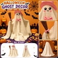 thumbnail image 2 of Halloween Ghost Decorations | Colorful Pink Ghost Decor | Halloween Decorations for Home | Colorful Halloween Decor for Table and Shelf, 2 of 6