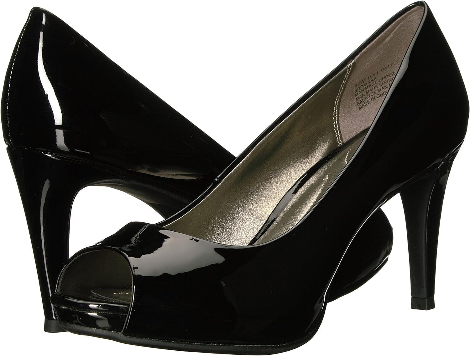 Bandolino Women's Rainaa Pump 11 Black - Walmart.com
