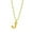 J, variant on VerPetridure Personality Imitation Gold 26 English Letter Necklace Trend Jewelry Gift alphabet necklace