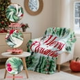 thumbnail image 6 of JLFNYA Christmas Blanket, 40" x 52" Christmas Throw Blanket, Christmas Blankets, Flannel Tree Blanket, Forest Snow Scene Printed Blanket, Double Sided Plushs Nap Blanket, Christmas Gifts for Women, 6 of 7